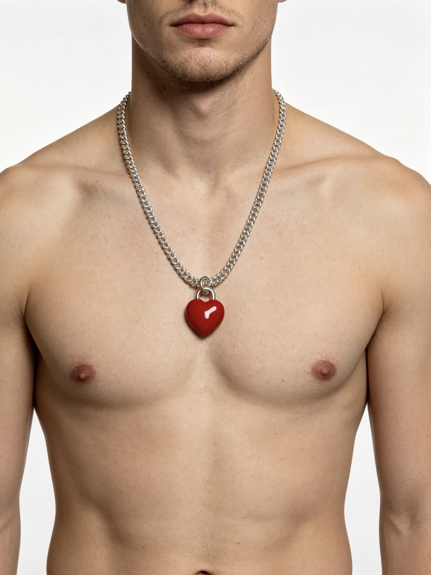 Tiffany & Co. Heart Charm Necklace